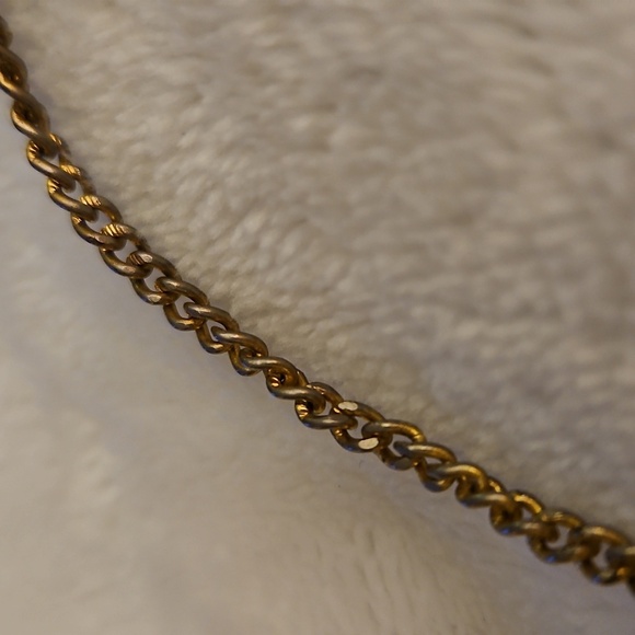 Antique Chainmaille V-Shape Fringe Bib Necklace - Picture 8 of 11